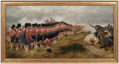 Panoramic Crimean War painting  91a7e