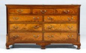 Chippendale mahogany lift top chest  91a90