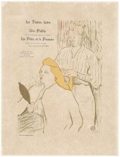 Henri de Toulouse-Lautrec lithograph