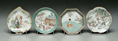 Four pieces Chinese porcelain  9192c