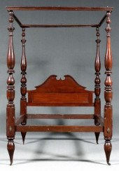 North Carolina cherry four poster bed,