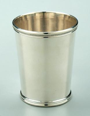 Coin silver julep cup round with 91f73
