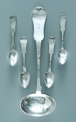 Kentucky coin silver ladle spoons  91f82