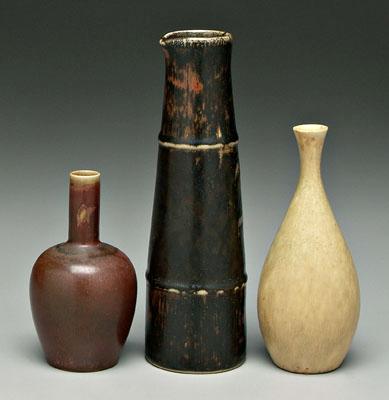 Three Stalhane vases Carl Harry 91c5b