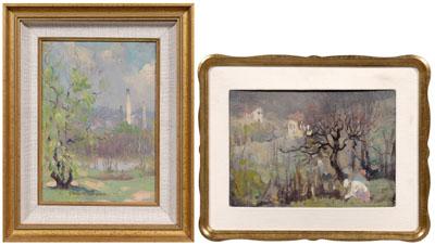 Two Gladys Nelson Smith paintings 91c7e