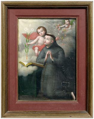 Spanish Colonial painting Franciscan 92243