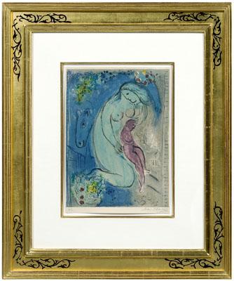 Marc Chagall lithograph Russian French  92285
