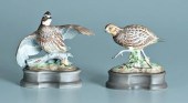 Two Boehm porcelain bird figurines: