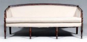 Federal mahogany upholstered sofa  925e3
