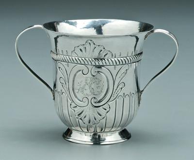George III English silver cup  925f9