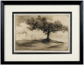 H. Edgar Chahine etching (French/New