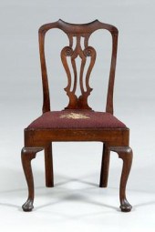 American Chippendale side chair  92b8a