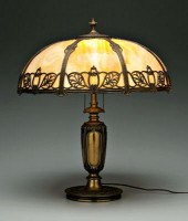 Tiffany style stained glass lamp, Art