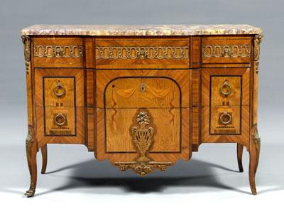 Fine Louis XV style marquetry commode  93354