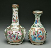 Two pieces Chinese porcelain, Canton
