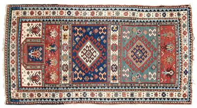 Caucasian prayer rug central panels 93104