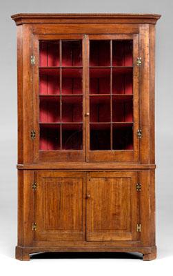 Southern Chippendale corner cupboard  93638