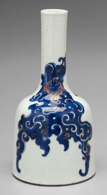 Chinese mallet vase underglaze 93724