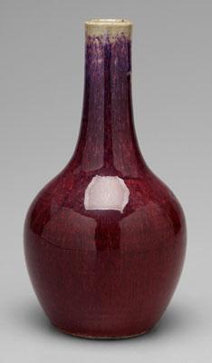 Chinese flamb bottle vase celadon 93732