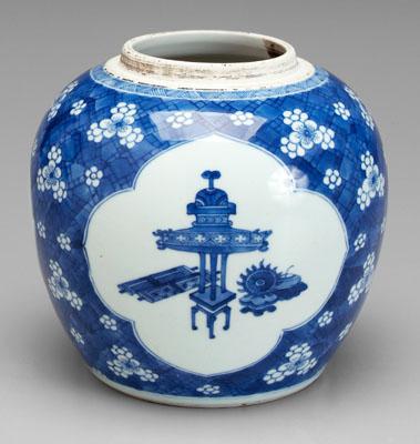 Chinese blue and white jar three 93743