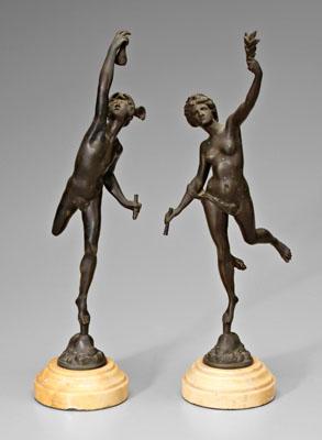 Pair bronzes after Giambologna  93b2d