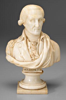 Washington bust after Wright, George