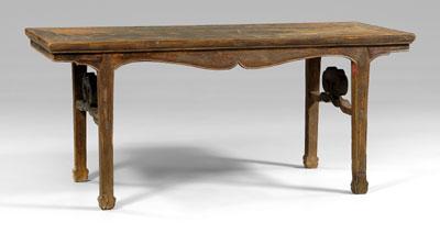 Chinese elm work table possibly 93d71