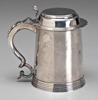 New York coin silver tankard stepped 93dc6