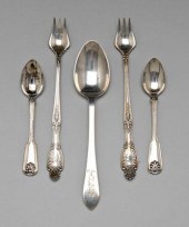Tiffany sterling silver flatware: eleven