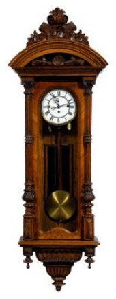 Gustav Becker Vienna regulator clock,