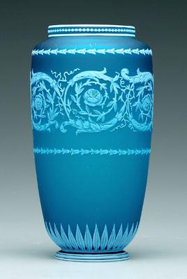 Webb cameo glass vase band of 941b8