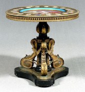 S vres and ormolu center table  94240