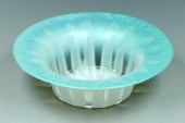 Tiffany bowl iridescent blue over 93f72