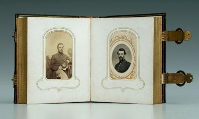 Civil War photo album, 39 albumen [cartes