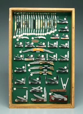 Store display of Case knives 49 94013