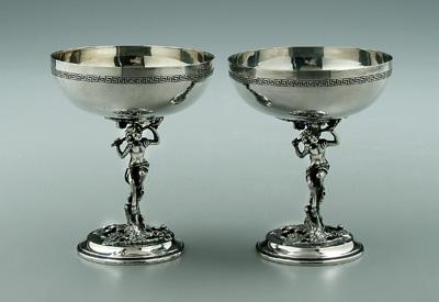 Set of six silver plated goblets  94525