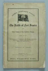 1861 Civil War pamphlet, The Battle