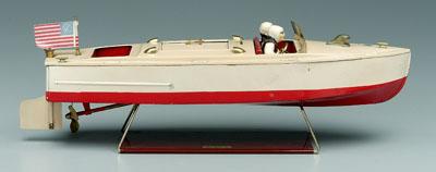 Key wind Lionel boat No 43 Runabout  94934