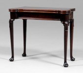 Irish Queen Anne games table highly 94823