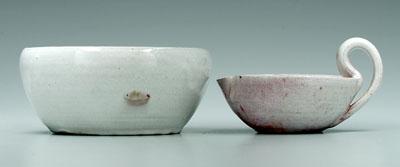 Two pieces A R Cole pottery Arthur 94857