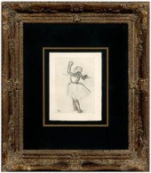 Print after Degas, ballerina from Paul