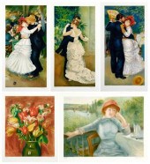 25 lithographs after Renoir, dancing