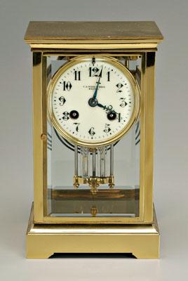 French crystal regulator clock  94bef
