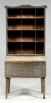 Savannah plantation desk and bookcase,