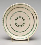 Timmerman plate, Bristol glaze with