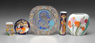 Modern Rosenthal porcelain, Wiinblad: plate