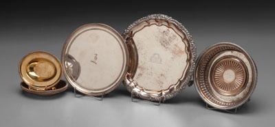 Seven pieces Old Sheffield plate  a0902