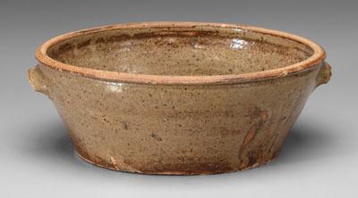 Edgefield stoneware bowl two lug a0713