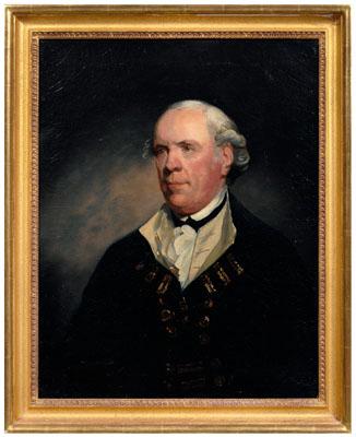 Portrait Admiral Samuel Barrington  a0729