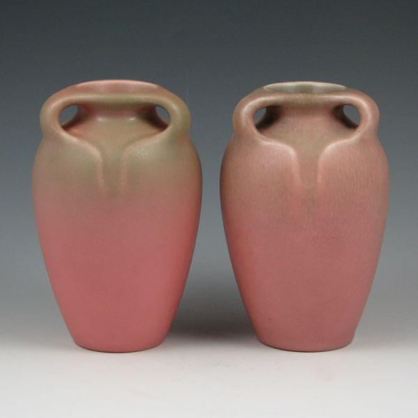Two Rookwood Arts Crafts vases b3c0c